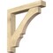Ekena Millwork Balboa Block Rough Sawn Bracket w/ Offset Brace, Douglas Fir, 6"W x 36"D x 36"H BKT0604X36X36BOA05RDF - alternate 1